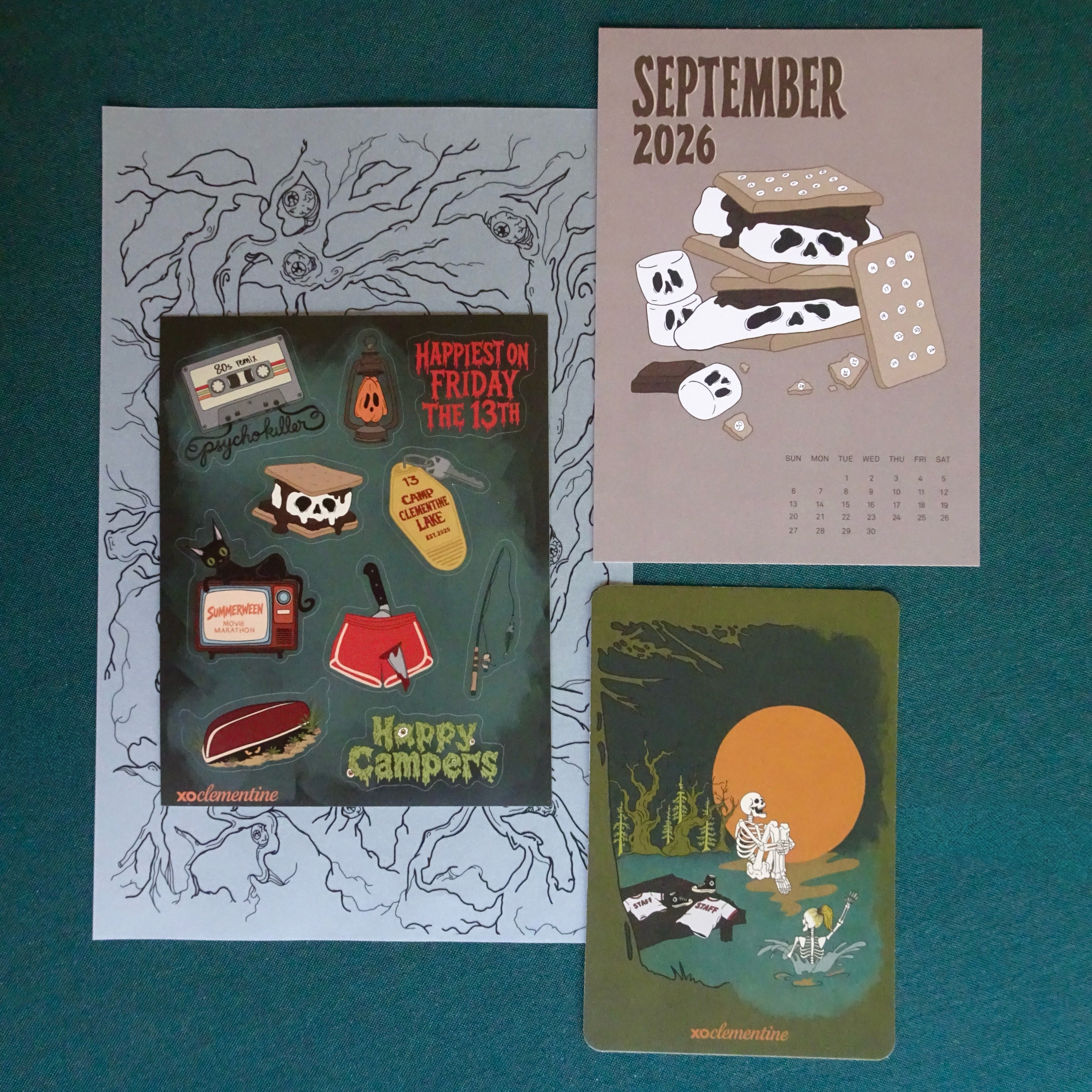 Summerween at the Lake - August Archive Print