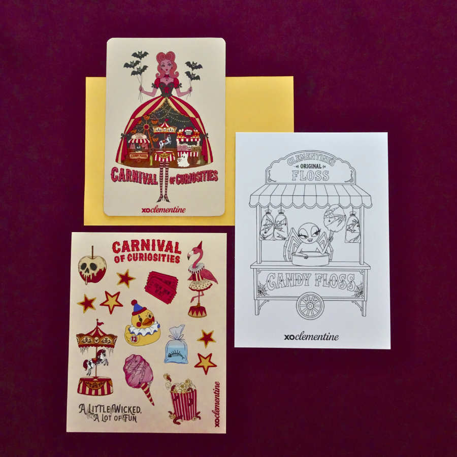 Carnival of Curiosities - July Archive Print