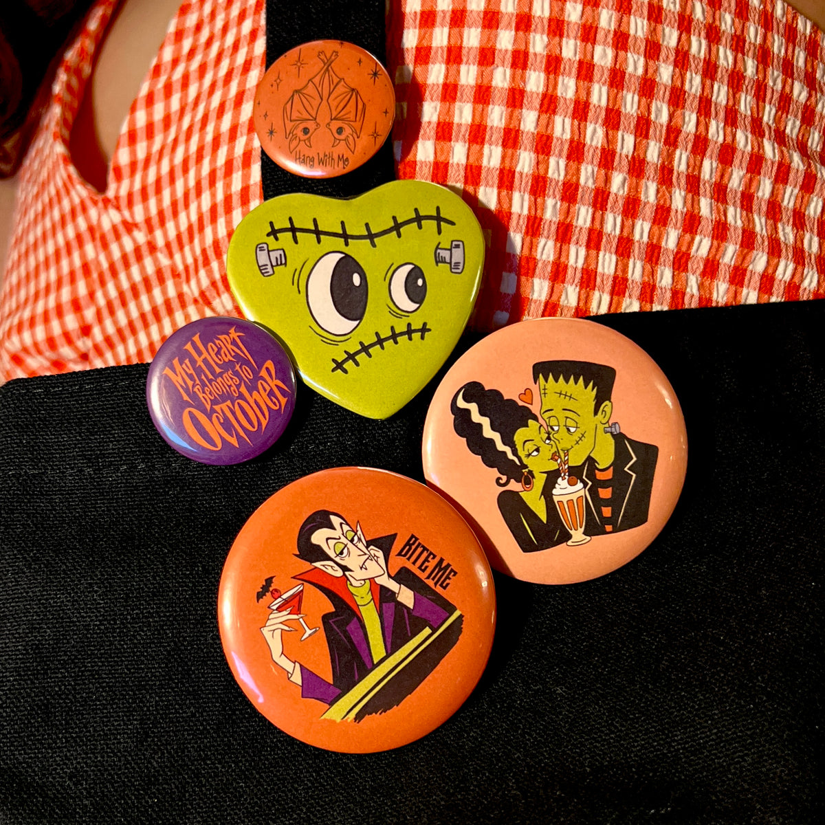 Midnight Monsters 5-Button Collection