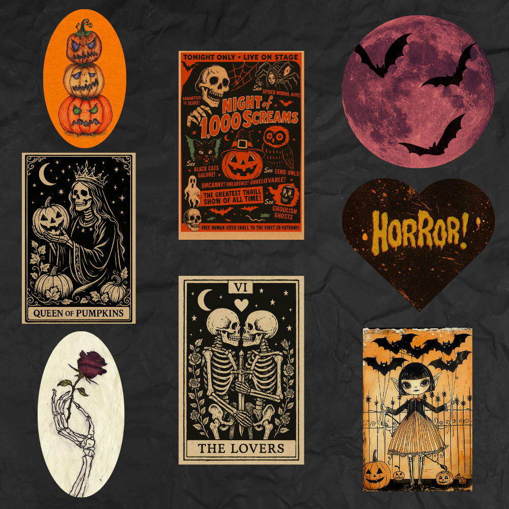 Mystery Halloween Sticker Pack